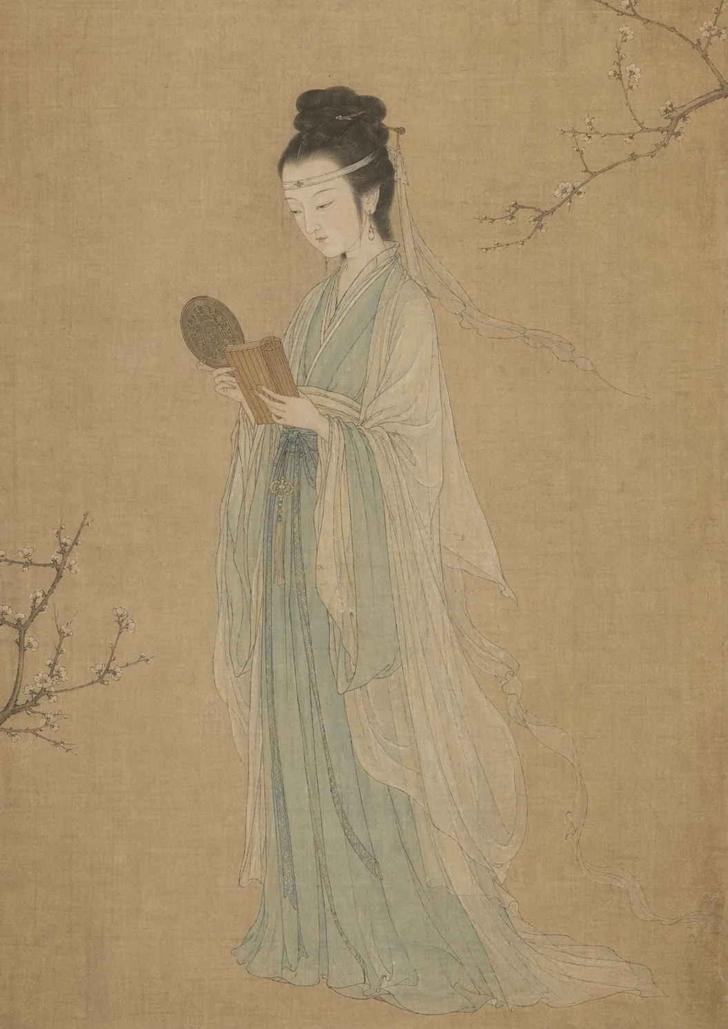 仕女执镜
